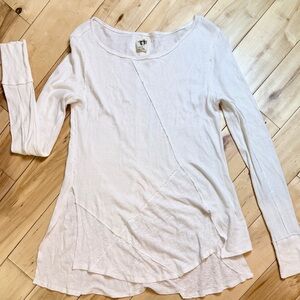 Free People We The Free 100% Cotton Patchwork Tunic Top M Boho